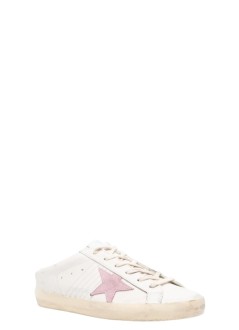 Super Star Sabot Leather Upper Suede Star