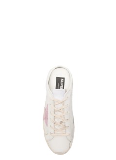 Super Star Sabot Leather Upper Suede Star