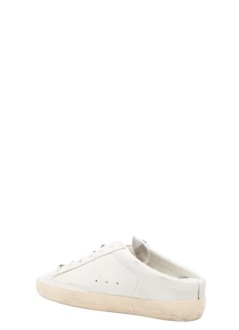 Super Star Sabot Leather Upper Suede Star