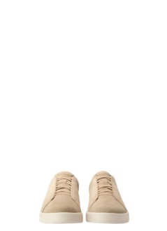 cole haan sneaker mangrandpro luxe slip-on sneakers - c40667 birch beige suede ivory