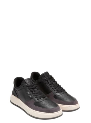 cole haan sneaker mangrandpro crossover sneaker - c34905 black dark pavement ivory 2