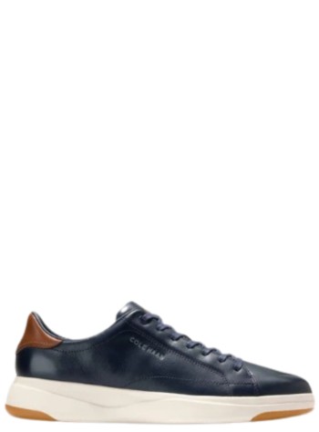 cole haan sneaker mangrandpro tennis 2.0 - c42754 navy blazer ch british tan ivory