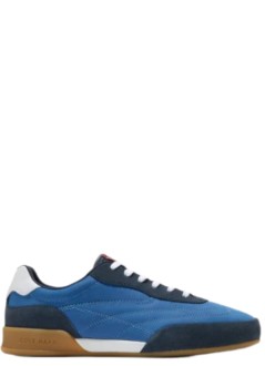 cole haan sneaker mangrandpro turf 2.0 - c44812 true blue nubuck navy blazer suede white
