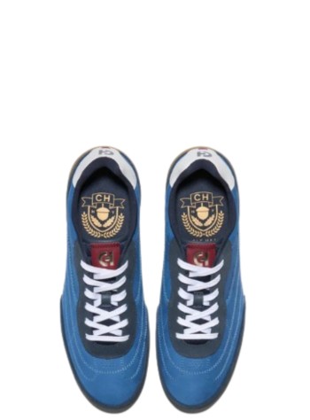 cole haan sneaker mangrandpro turf 2.0 - c44812 true blue nubuck navy blazer suede white 2