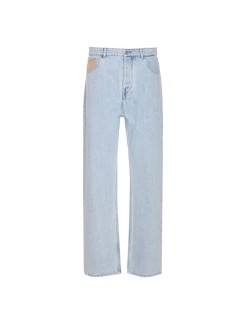 drôle de monsieur pantalon jeans hombre washed jeans - permbp199co123lbe light blue