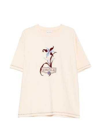 drôle de monsieur camiseta hombre drôle iris t-shirt - lts331co248lbg light beige