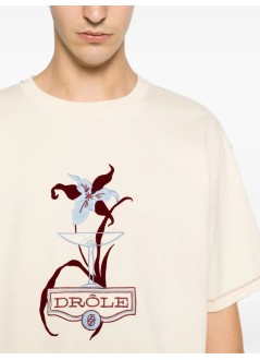 drôle de monsieur camiseta hombre drôle iris t-shirt - lts331co248lbg light beige