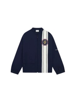 drôle de monsieur outerwear hombre d mirror nylon racing jacket - ljt286pl168ny navy