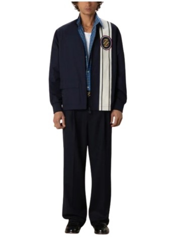 drôle de monsieur outerwear hombre d mirror nylon racing jacket - ljt286pl168ny navy 2