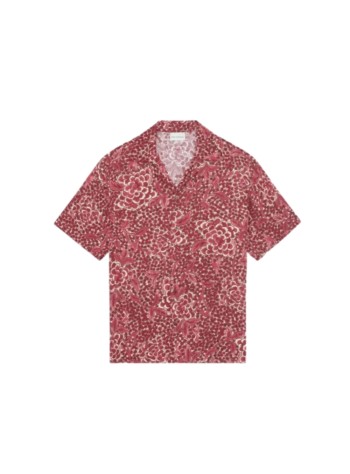 drôle de monsieur camiseria hombre viscose grapes shirt - lsh230vi037wn wine