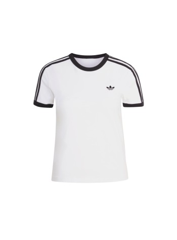 adidas originals top woman3s tee slim - kd3683 white black