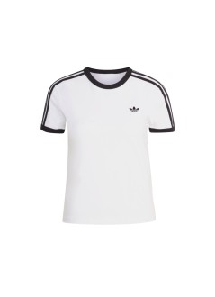 adidas originals top woman3s tee slim - kd3683 white black