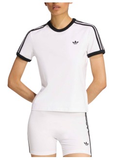 adidas originals top woman3s tee slim - kd3683 white black