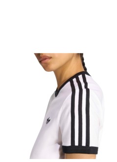 adidas originals top woman3s tee slim - kd3683 white black