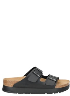 birkenstock flat shoe womanarizona platform flex bf black veg - 1027395 black