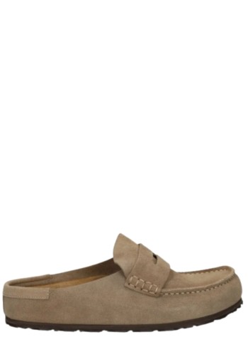 birkenstock zueco hombre naples wrapped leve - 1029710 taupe