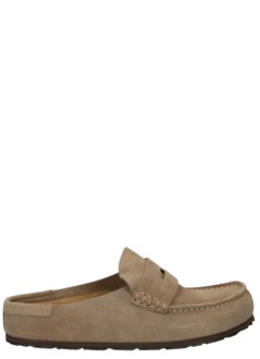 birkenstock zueco hombre naples wrapped leve - 1029710 taupe