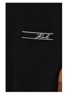 karl lagerfeld vestido mujer logo jersey dress - b3w13031 999