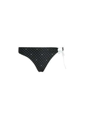 karl lagerfeld bikini mujer kl polka dot cheeky bottom - b3w46017 b32