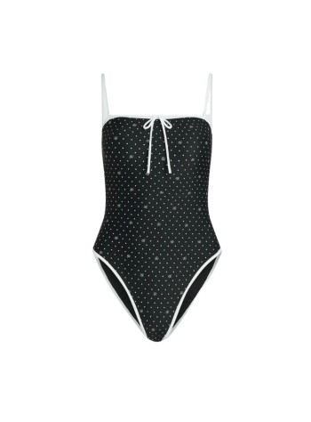 karl lagerfeld bañador mujer kl polka dot cheeky ss - b3w46018 b32