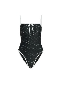 karl lagerfeld bañador mujer kl polka dot cheeky ss - b3w46018 b32