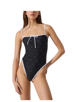 karl lagerfeld bañador mujer kl polka dot cheeky ss - b3w46018 b32