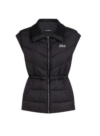 karl lagerfeld chaleco womanlightweight gilet - b3w15033 999