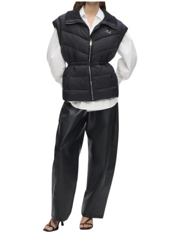 karl lagerfeld chaleco womanlightweight gilet - b3w15033 999 2