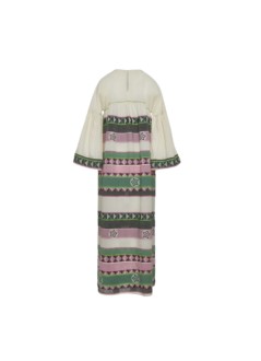 devotion twins vestido mujer vela - 026332g green pink r607