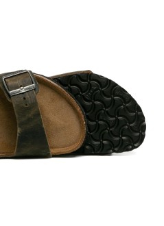 birkenstock sandalia hombre arizona sfb leoi - f|1019313 faded khaki