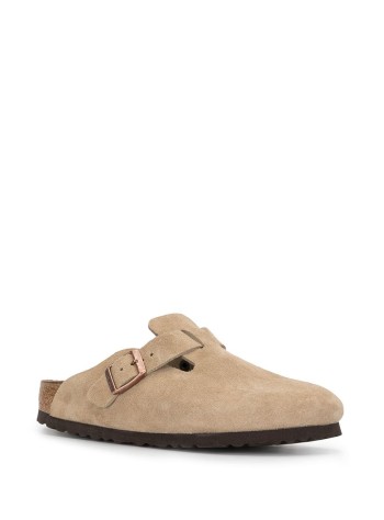 birkenstock zueco mujer boston sfb leve - f|560773 taupe 2