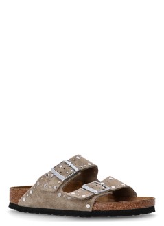birkenstock sandalia mujer arizona rivet leve - f|1029390 taupe
