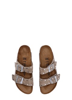 birkenstock sandalia mujer arizona rivet leve - f|1029390 taupe