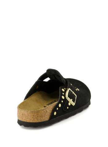 birkenstock zueco mujer boston rivet leve - f|1030491 black 2
