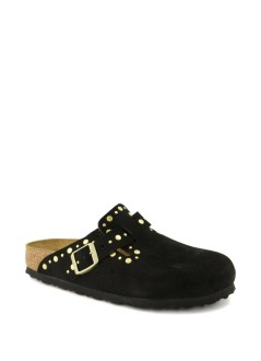 birkenstock zueco mujer boston rivet leve - f|1030491 black