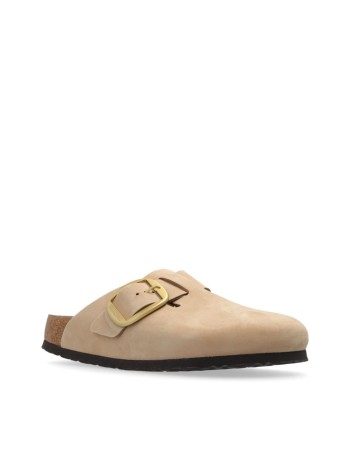 birkenstock zueco mujer boston big buckle lenb - f|1028052 sandcastle 2