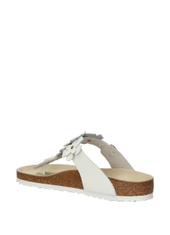 birkenstock sandalia mujer gizeh flowers le - f|1026686 white