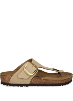 birkenstock sandalia mujer gizeh big buckle lenb - f|1023966 sandcastle