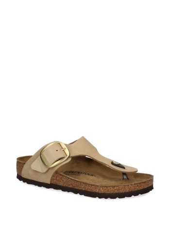 birkenstock sandalia mujer gizeh big buckle lenb - f|1023966 sandcastle 2