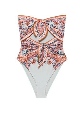 zimmermann swimsuit womanaster scarf tie 1pc - 9142wss261 blupf