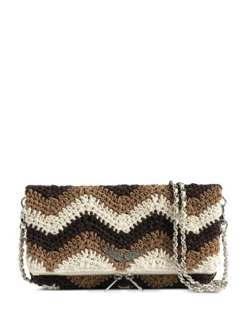 zadig & voltaire crossbody womanrock macrame - lwba04211 214
