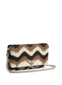 zadig & voltaire crossbody womanrock macrame - lwba04211 214
