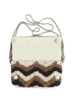 zadig & voltaire crossbody womanrock macrame - lwba04211 214
