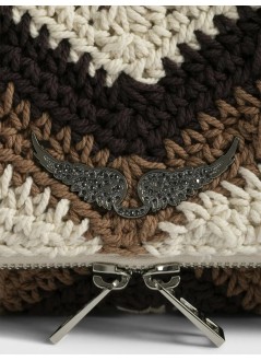 zadig & voltaire crossbody womanrock macrame - lwba04211 214