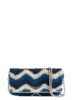 zadig & voltaire crossbody womanrock macrame - lwba04211 431