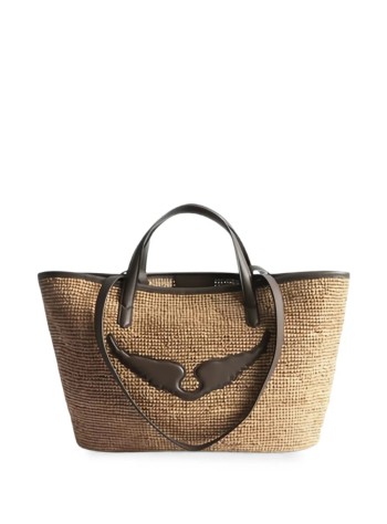 zadig & voltaire handbag mujer le wings panier - lwba04356 214 2