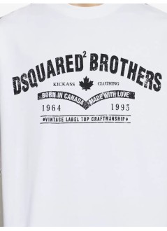 dsquared camiseta hombre loose fit tee - s74gd1599d20106 100
