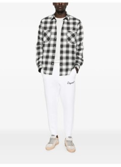 dsquared pantalon hombre dsquared2 signature jersey pant - s74kb1120d25029 100