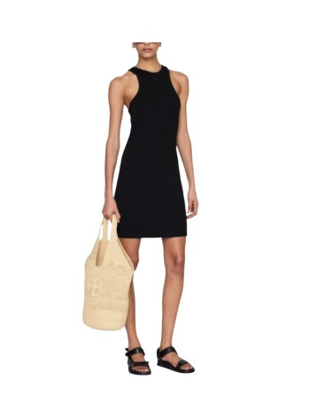 anine bing dress womancole dress - a0211923blk26 black 2