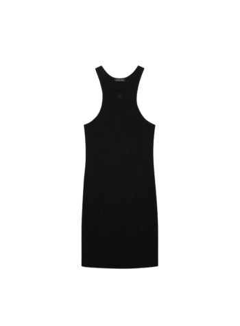 anine bing dress womancole dress - a0211923blk26 black